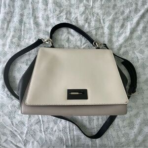 Kate Spade Purse - Totebag - Cream & Black - Y2k Shoulder Purse - Crossbody Bag